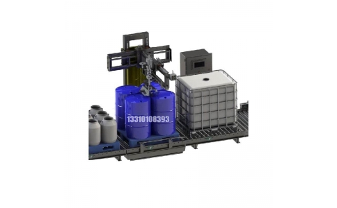 定量分裝灌裝機 1000L噸桶聚醚灌裝機智能自動化液體灌裝機