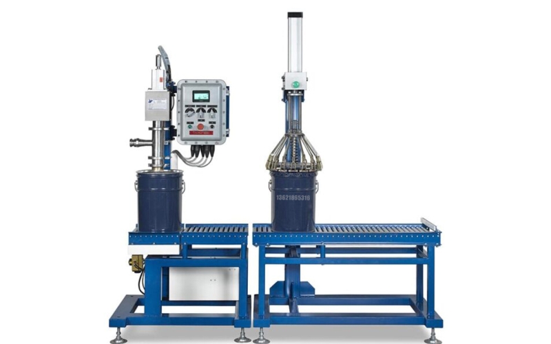 半自動(dòng)金屬桶灌裝機(jī)